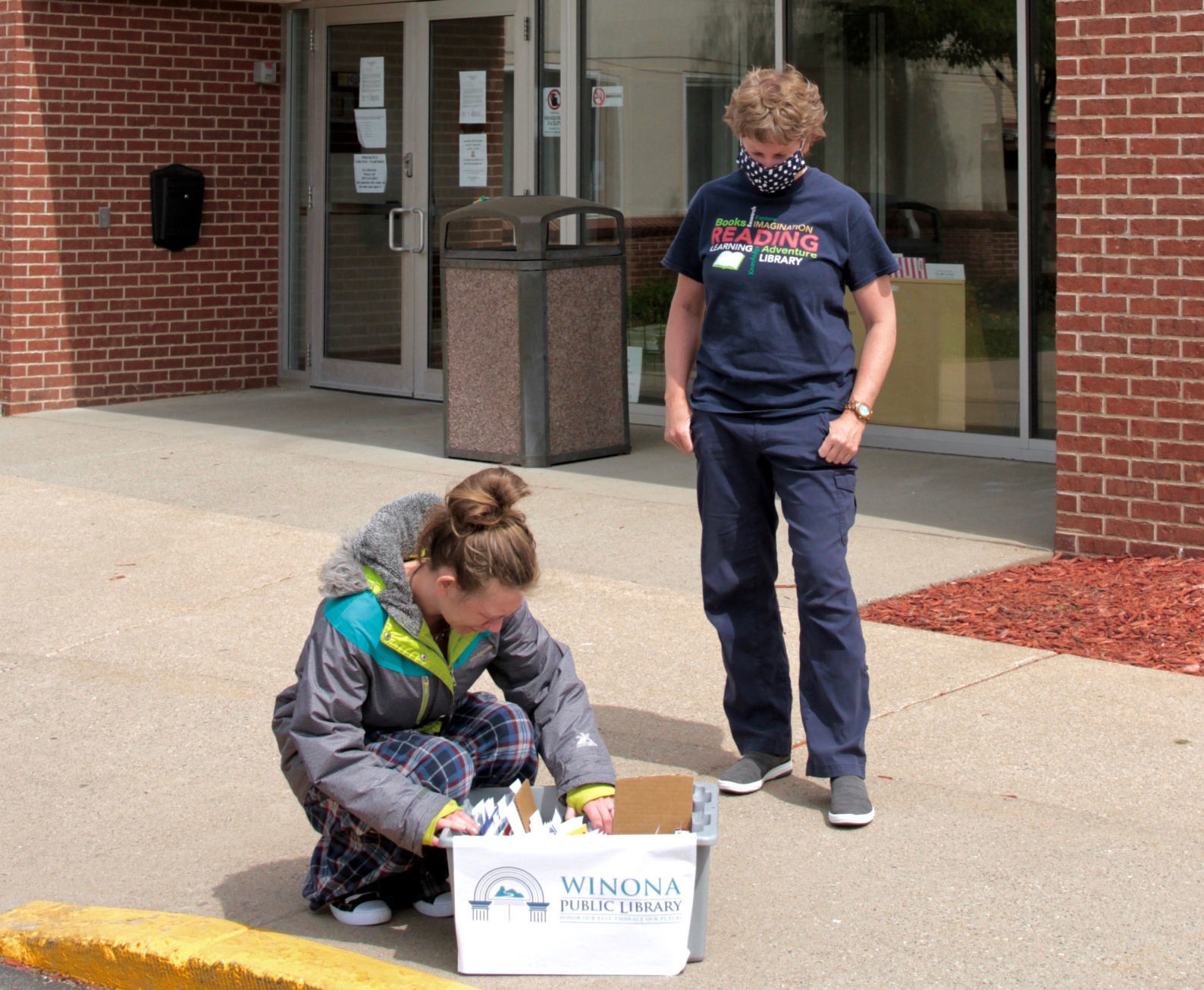 Winona Schools Nutrition Service provide meals for residents